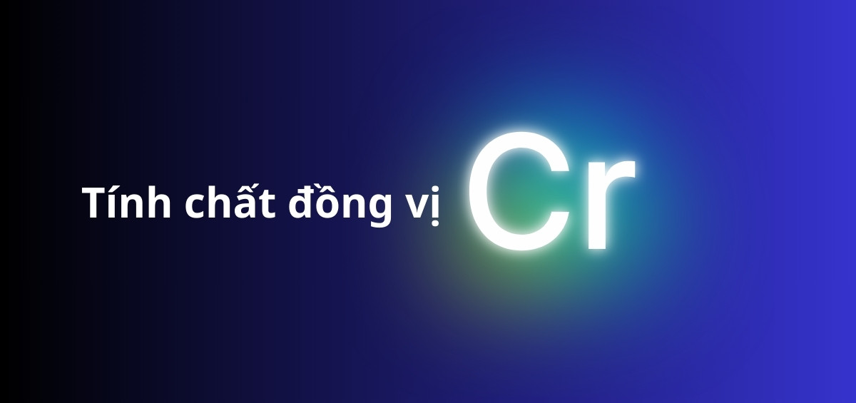 Đồng vị của Crom