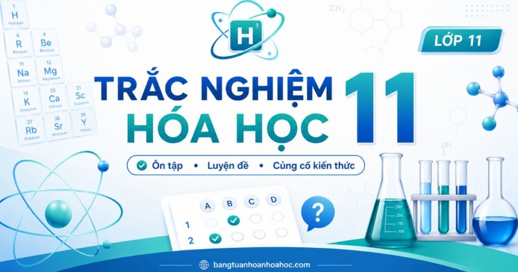 trac nghiem hoa hoc lop 11