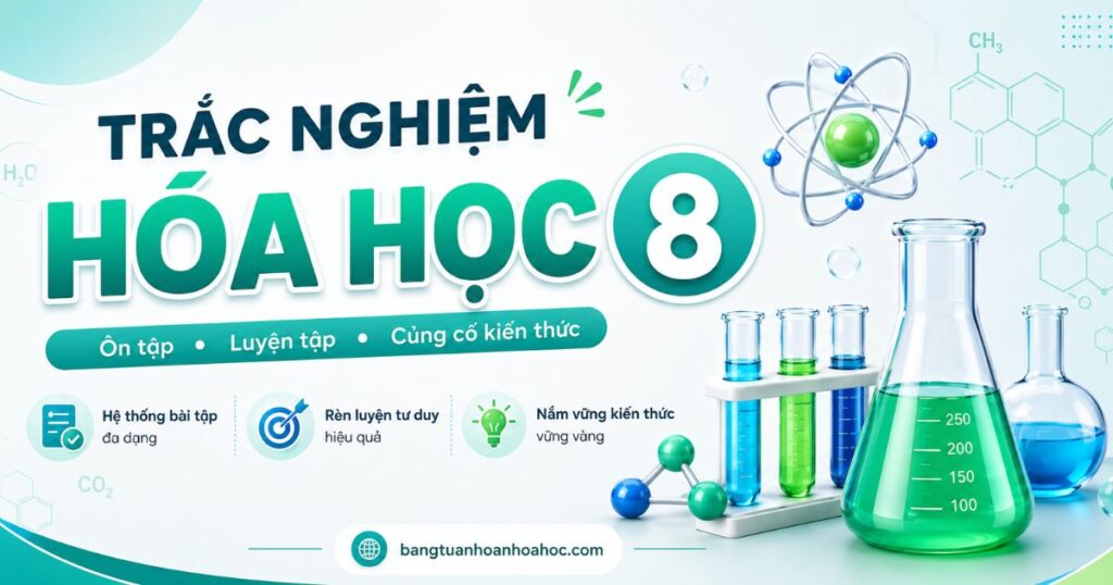 trac nghiem hoa hoc lop 8