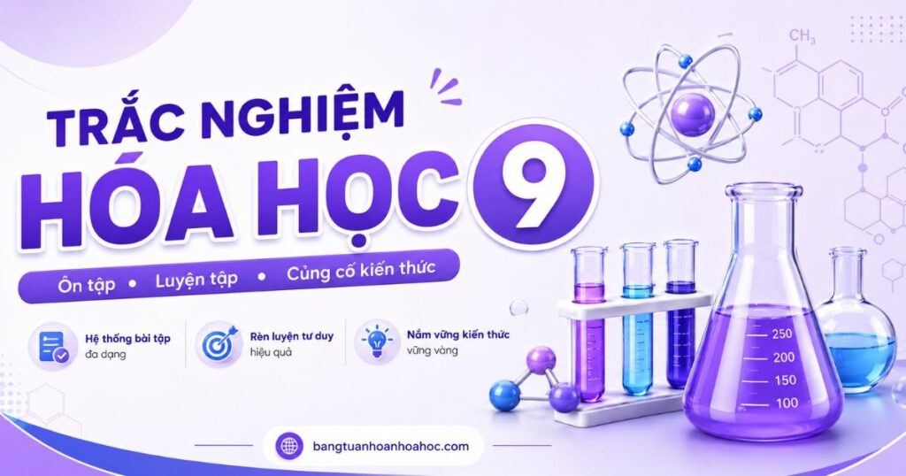 Al tác dụng được với chất nào trong các chất sau: 1 trac nghiem hoa hoc lop 9