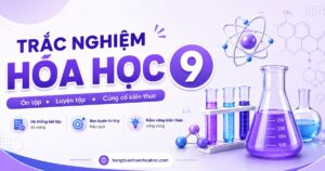 trac nghiem hoa hoc lop 9